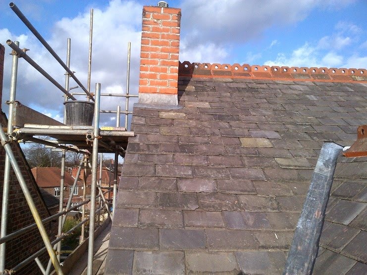 Chimney repointing, lead flashing repairs, and chimney maintenance in Manchester